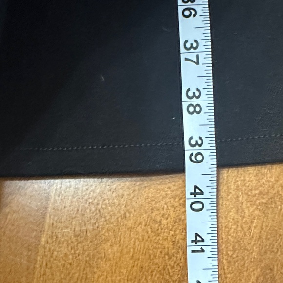 Almeda Jeans Elegant Black Wide Leg with Cut-Out Details and Gems - Picture 5 of 8